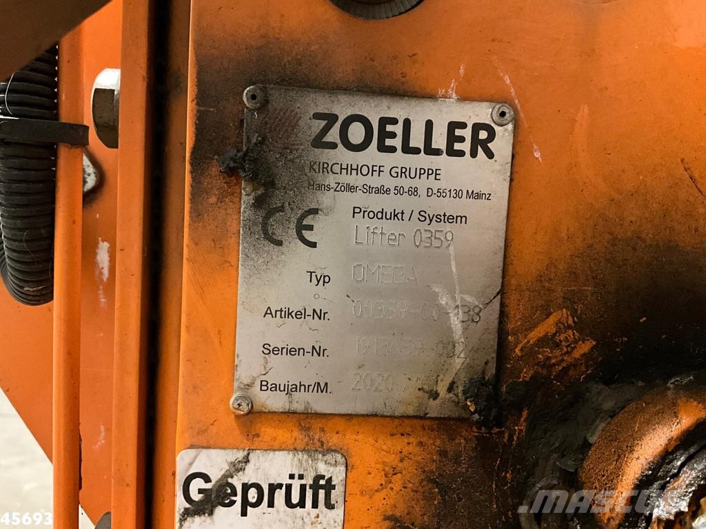Fuso Canter 9C18 Euro 6 Zoeller 7m³ Just 176.158 km! Jäteautot