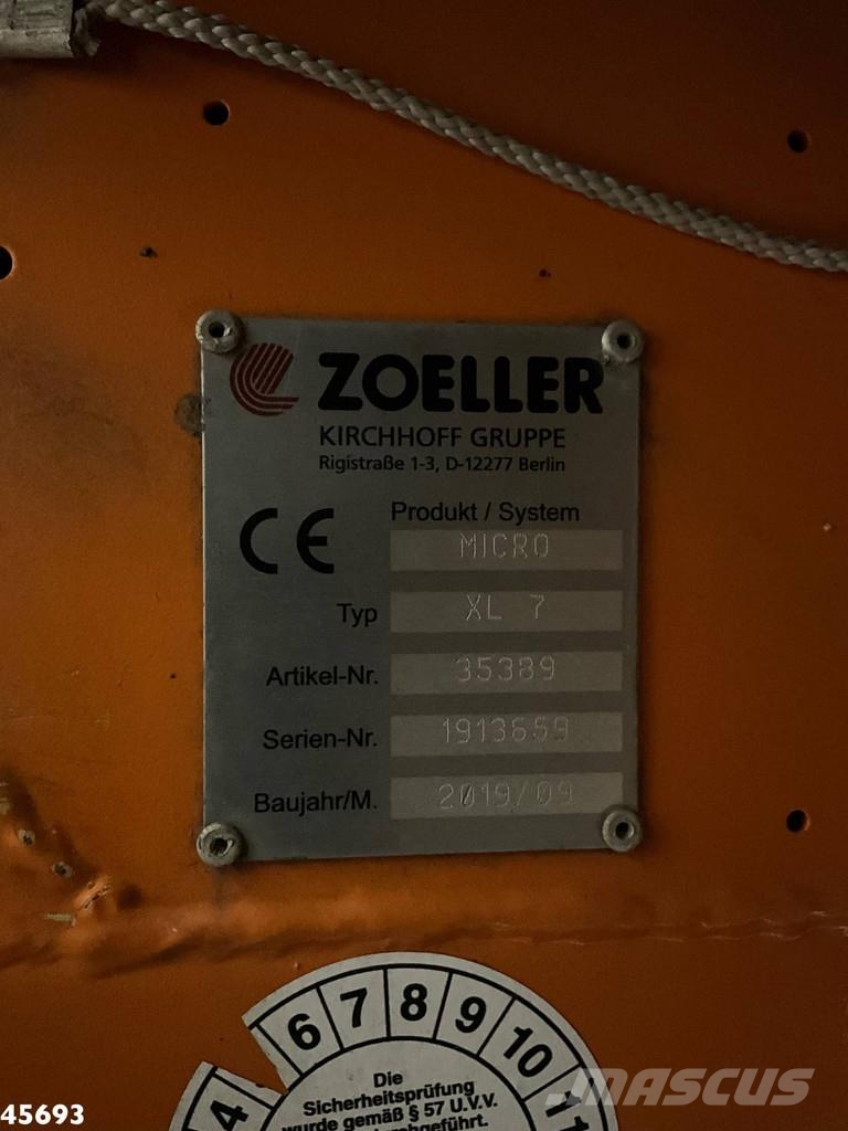 Fuso Canter 9C18 Euro 6 Zoeller 7m³ Just 176.158 km! Jäteautot