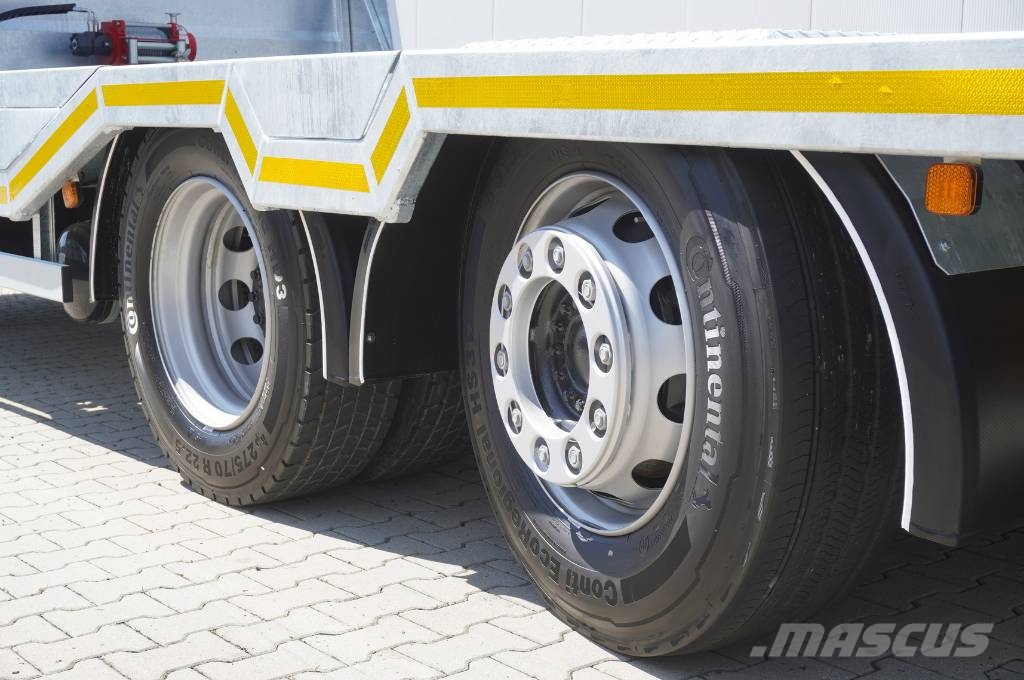 MAN TGM 26.320 6×2-4 tow truck / NEW Galvanized 9.2 m Бордови камион / автолебедка