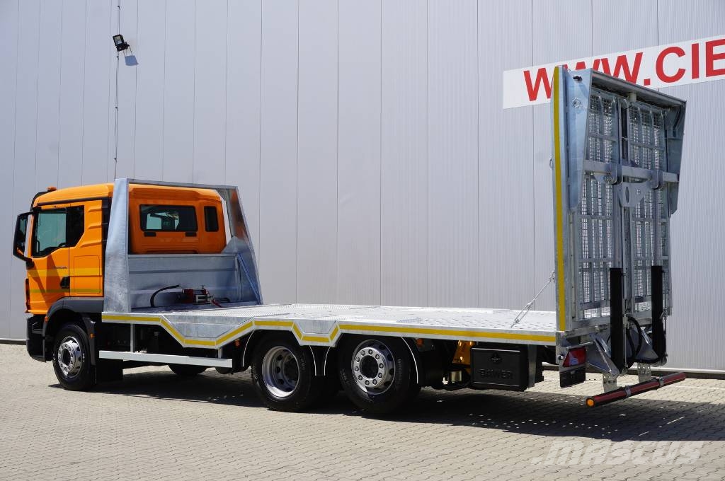 MAN TGM 26.320 6×2-4 tow truck / NEW Galvanized 9.2 m Бордови камион / автолебедка
