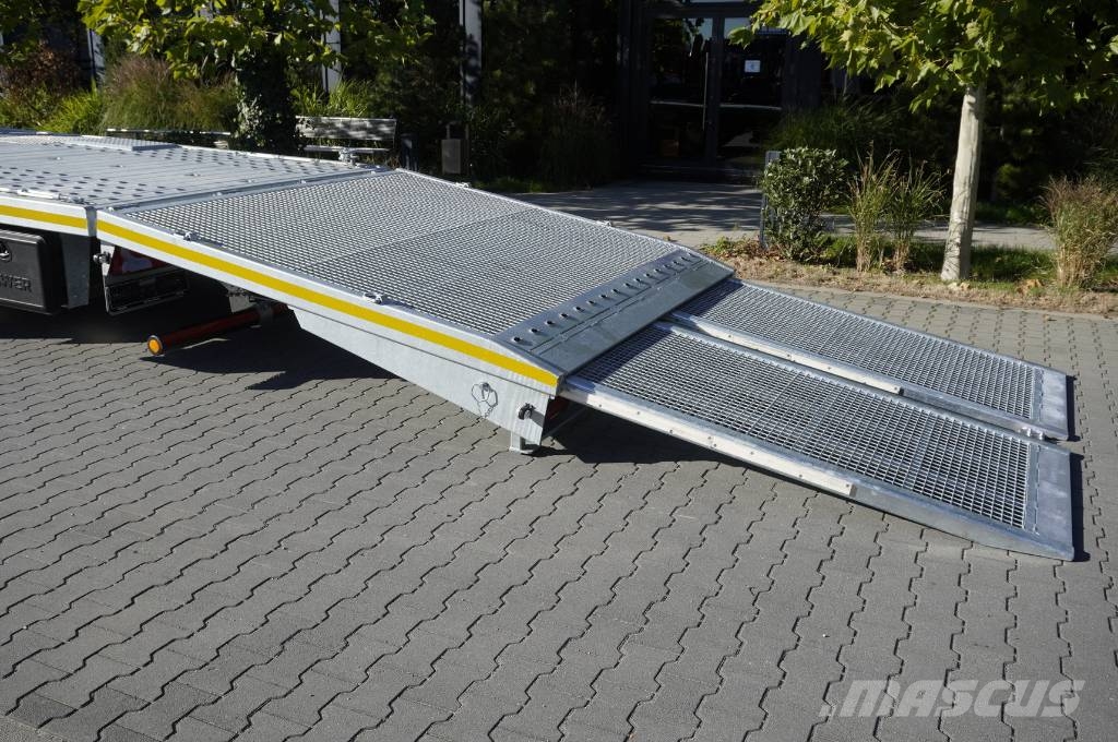 MAN TGM 26.320 6×2-4 tow truck / NEW Galvanized 9.2 m Platforminiai/Gerviniai sunkvežimiai