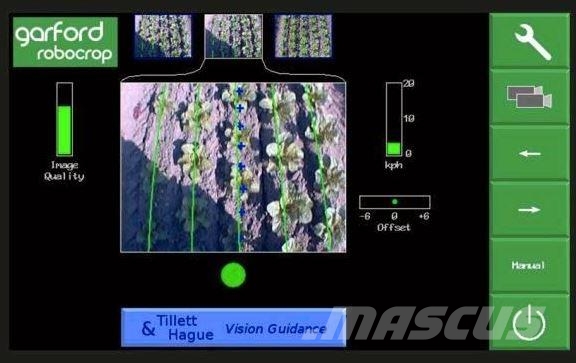 Sonstige Garford Robocrop Hacke 8 Reihen - mit Kam Landbrug - Andet