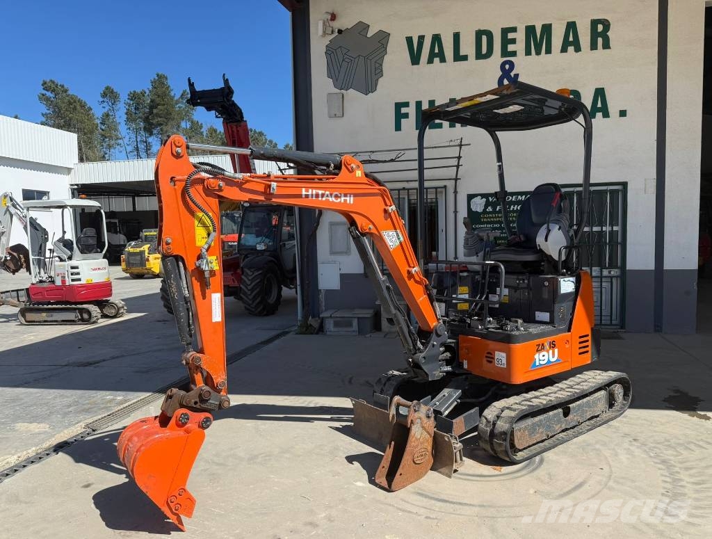 Hitachi ZX 19 U-6, 2023, Vila Franca das Naves, Guarda, Portugal