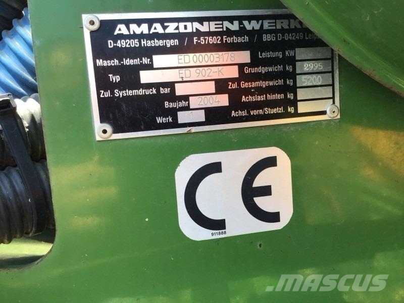 Amazone ED 902 K Sembradoras de alta precisión