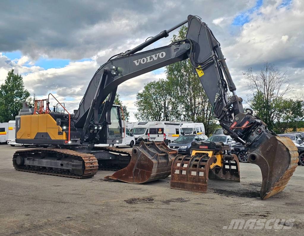 Volvo EC 300 EL حفارات زحافة