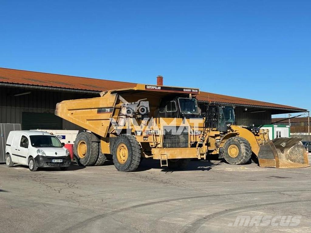 CAT 771D Wozidła kolebkowe