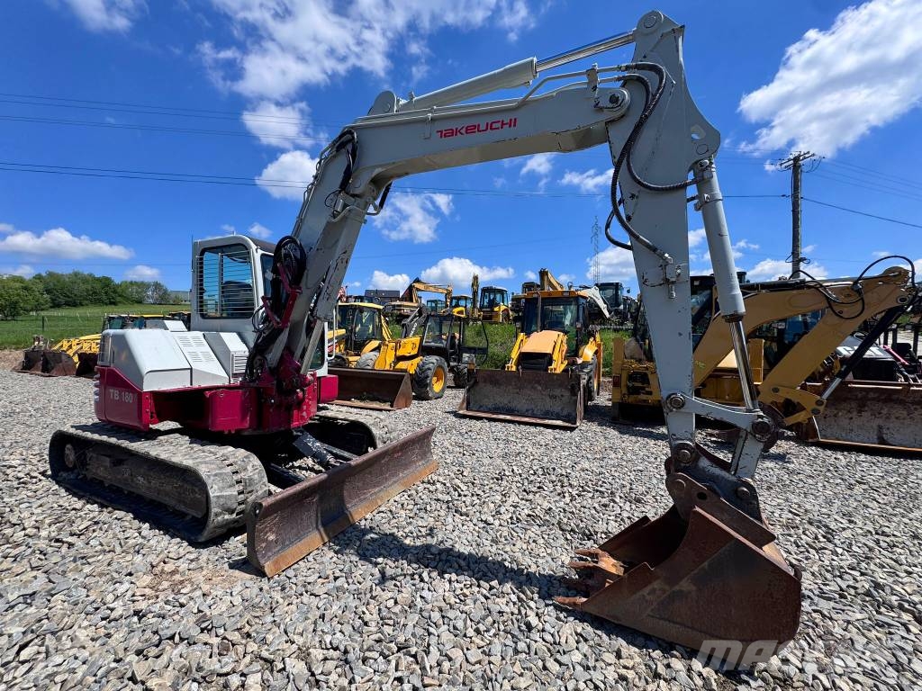 Takeuchi TB 180 FR Midikaivukoneet 7t - 12t