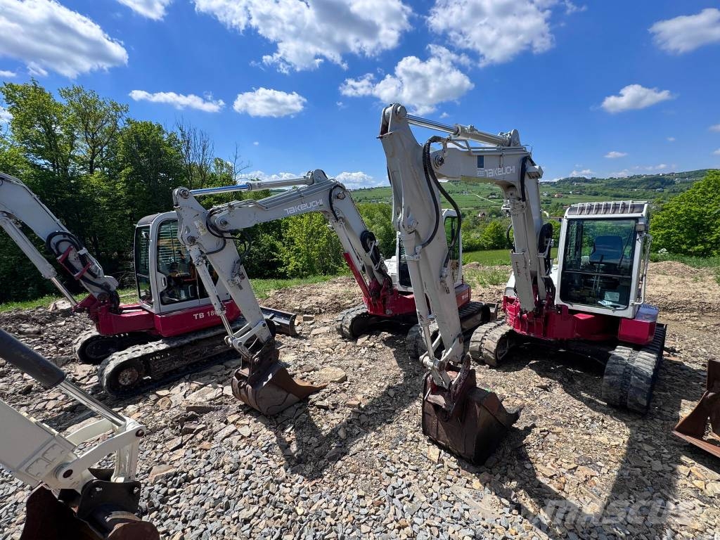 Takeuchi TB 180 FR Midikaivukoneet 7t - 12t