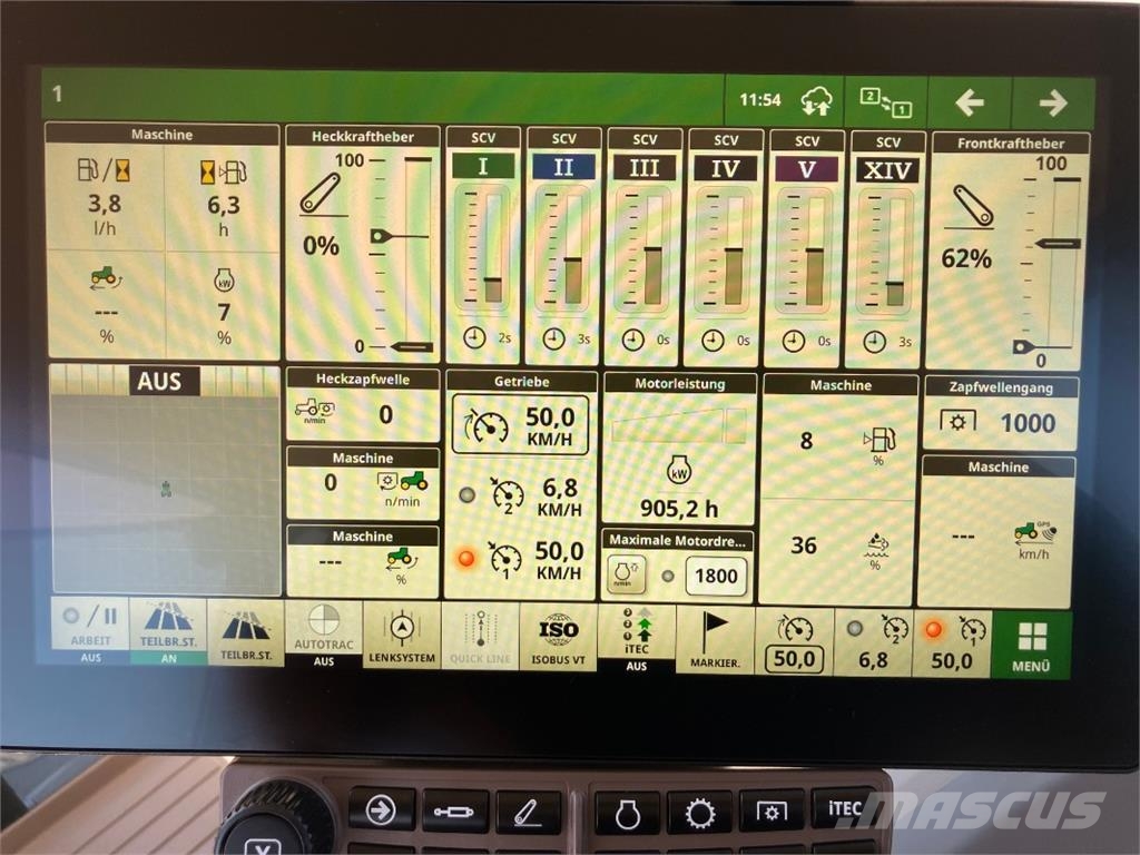 John Deere 6R 185 Tractors