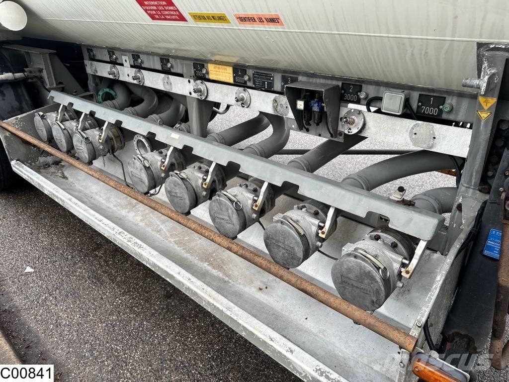 Trailor Fuel ADR, 40119 Liter, 9 Comp Semirremolques cisterna