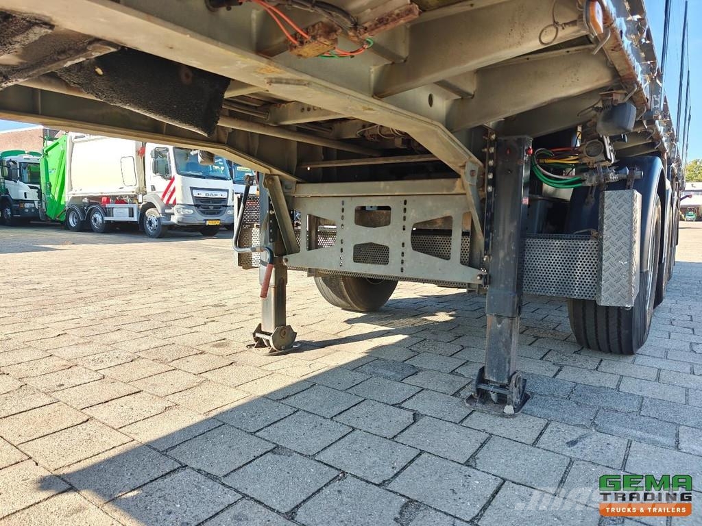 Kennis TPD.348.C-B 11.5m Open Loading Bed Aluminium Sideb Semi-trailer med lad/flatbed