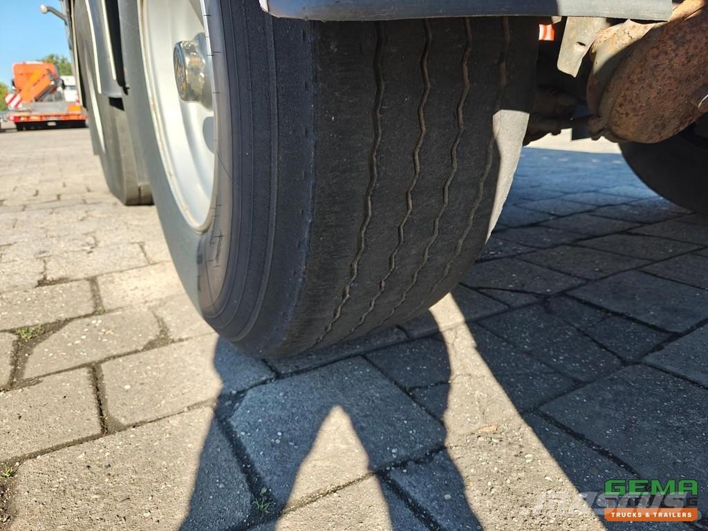 Kennis TPD.348.C-B 11.5m Open Loading Bed Aluminium Sideb Semi-trailer med lad/flatbed