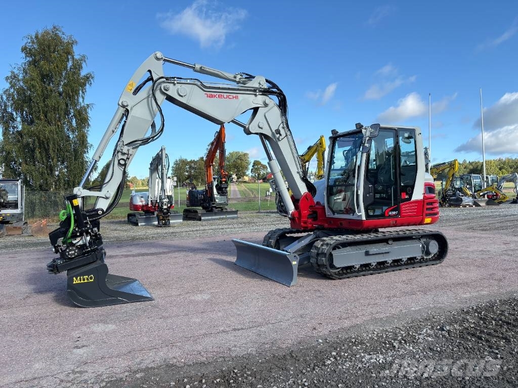 Takeuchi TB290 Midi rýpadlá 7 t - 12 t