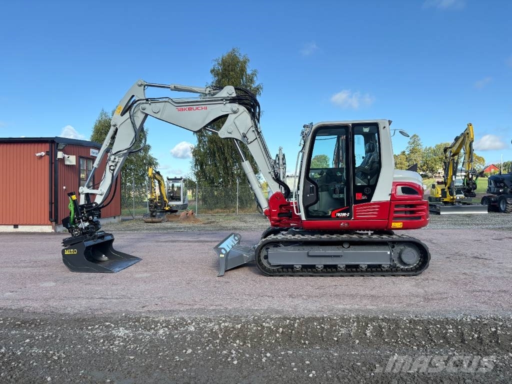 Takeuchi TB290 Midi rýpadlá 7 t - 12 t