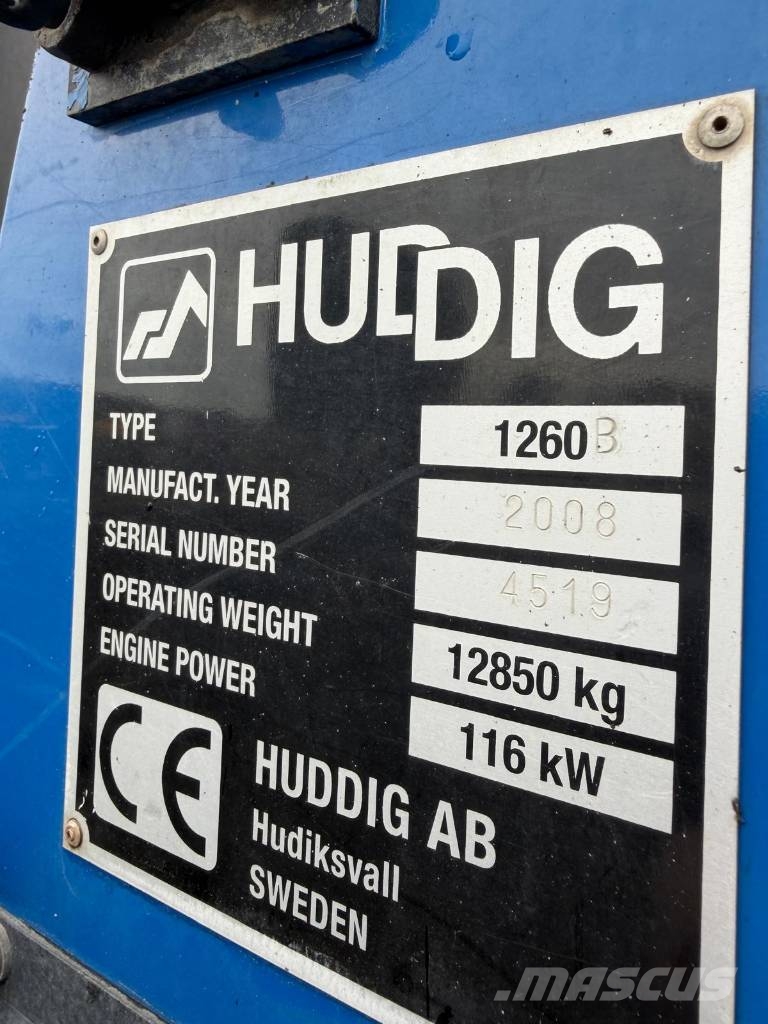 Huddig 1260 B Cabel Utovarni rovokopači