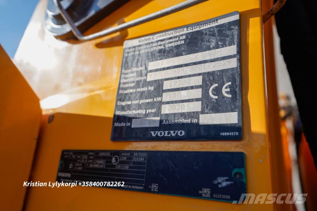 Volvo L90H STAGE V Iekrāvēji uz riteņiem