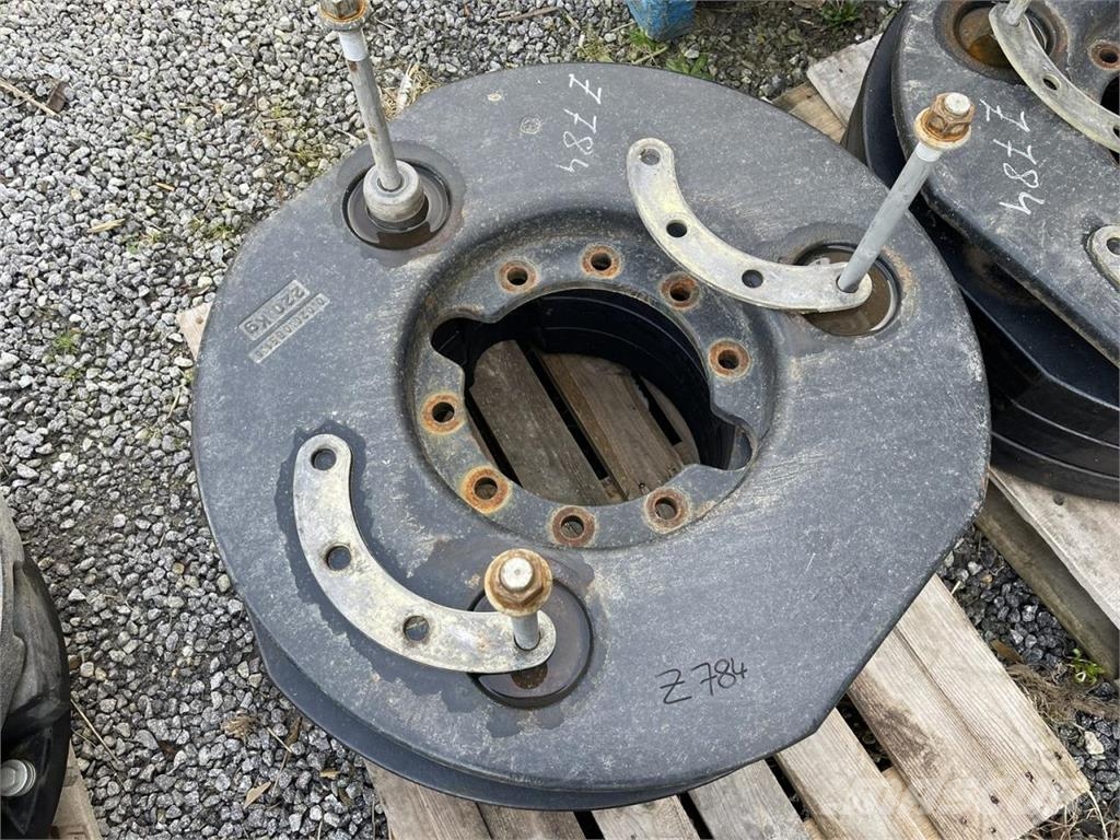 Deutz-Fahr Deutz Fahr Radgewichte, ca. 1950 kg Andet tilbehør til traktorer