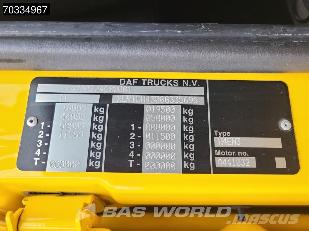 DAF XF 480 4X2 SSC Mega Retarder 2x Tanks Standklima A Sattelzugmaschinen