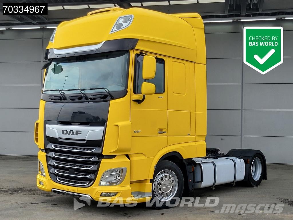 DAF XF 480 4X2 SSC Mega Retarder 2x Tanks Standklima A Sattelzugmaschinen