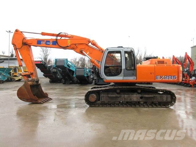 Fiat-Hitachi EX 285 Excavadoras sobre orugas
