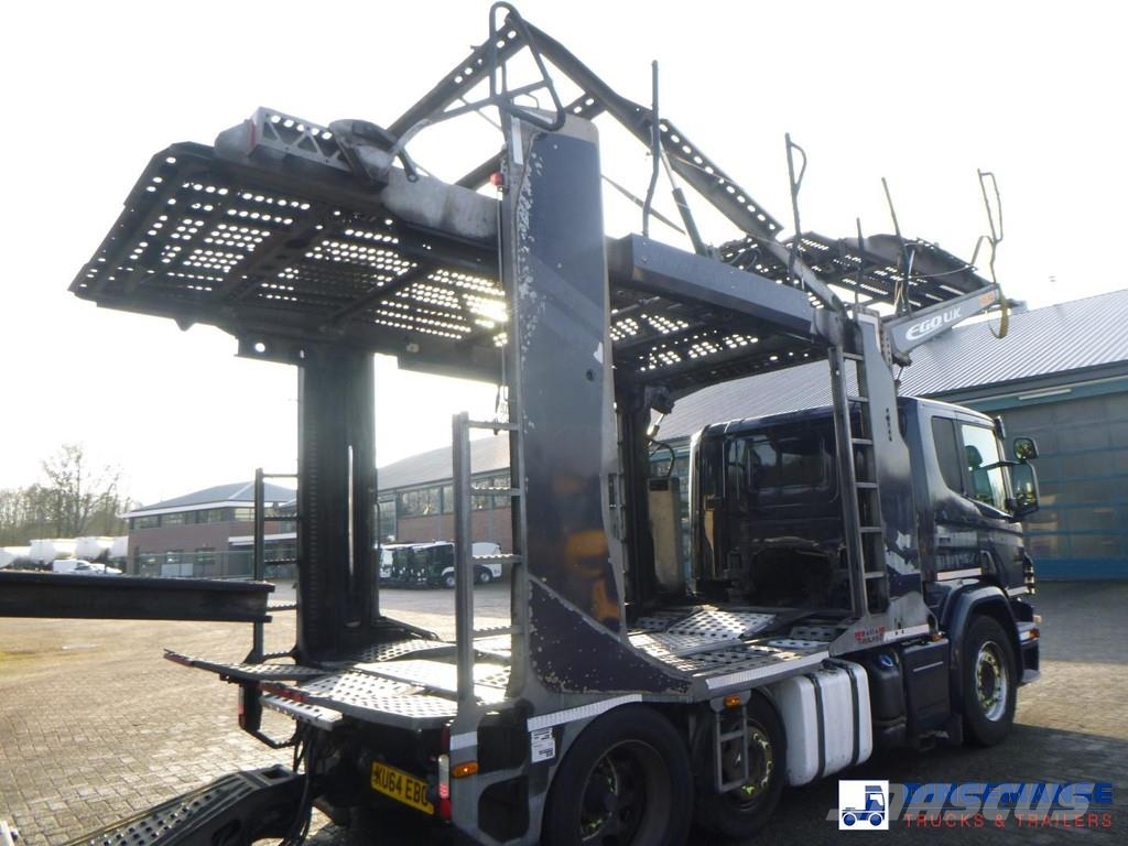 Scania P 410 6x2 RHD Rolfo car transporter Автовозы