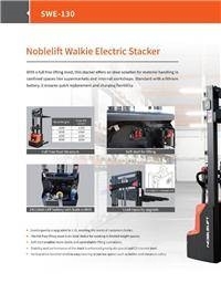 Swedmach SWB130D FFL 3,2m. Ledstaplare stödbenslyft معدات التكديس الجوالة
