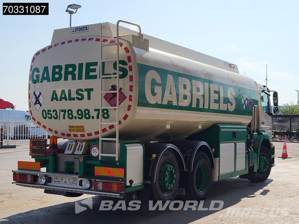 Mercedes-Benz Axor 2633 6X2 20.600 liter Stokota Fuel tanker 4 c Tankwagen