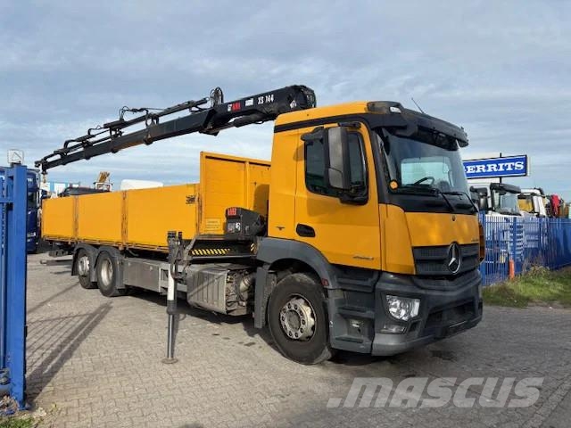 Mercedes-Benz Antos 2540 Kraanwagen Hiab 144-4 Hiduo All-Terrain-Krane