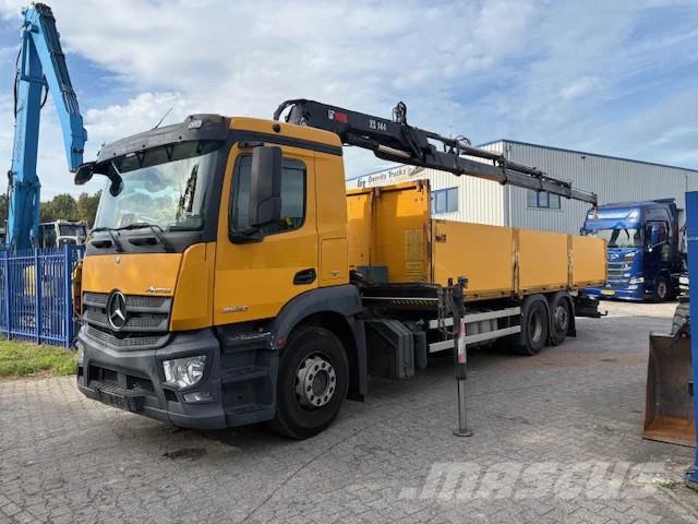 Mercedes-Benz Antos 2540 Kraanwagen Hiab 144-4 Hiduo All-Terrain-Krane