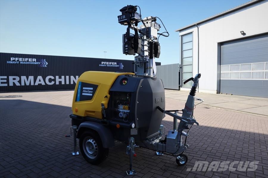 Atlas Copco Hilight H6+ Valid inspection, Max Boom Height 8m, أبراج خفيفة