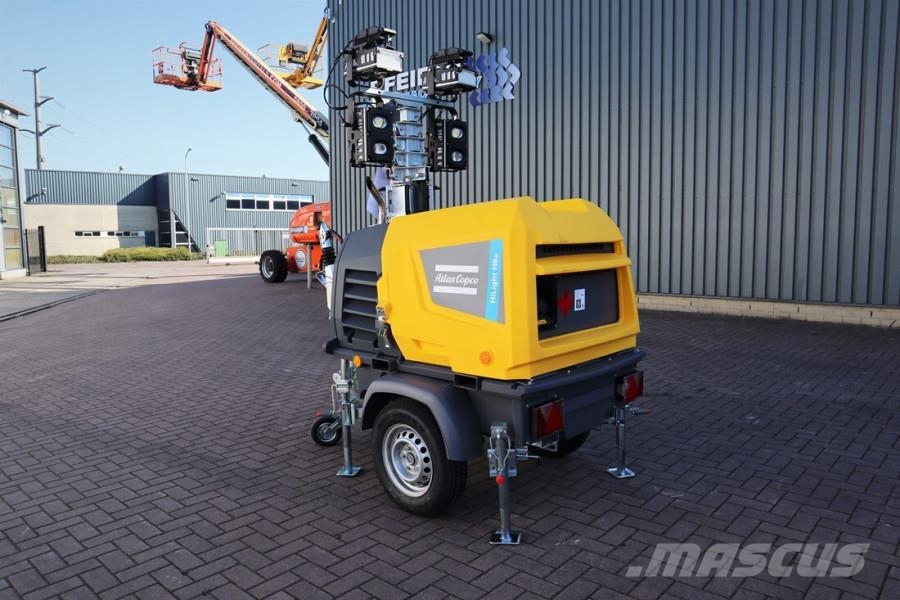 Atlas Copco Hilight H6+ Valid inspection, Max Boom Height 8m, أبراج خفيفة