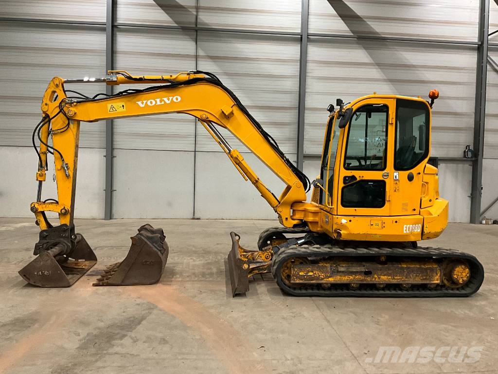 Volvo ECR 88 D Midigraafmachines 7t - 12t