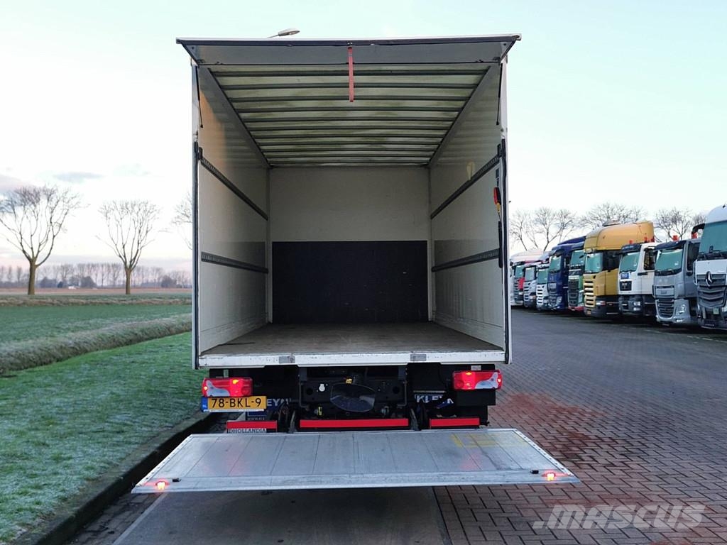 MAN E FULL ELECTRIC 172kWh 150km range شاحنات ذات هيكل صندوقي