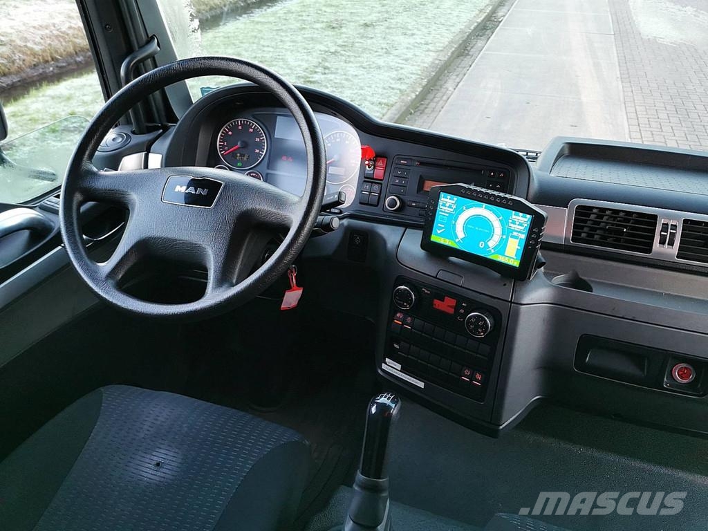 MAN E FULL ELECTRIC 172kWh 150km range شاحنات ذات هيكل صندوقي