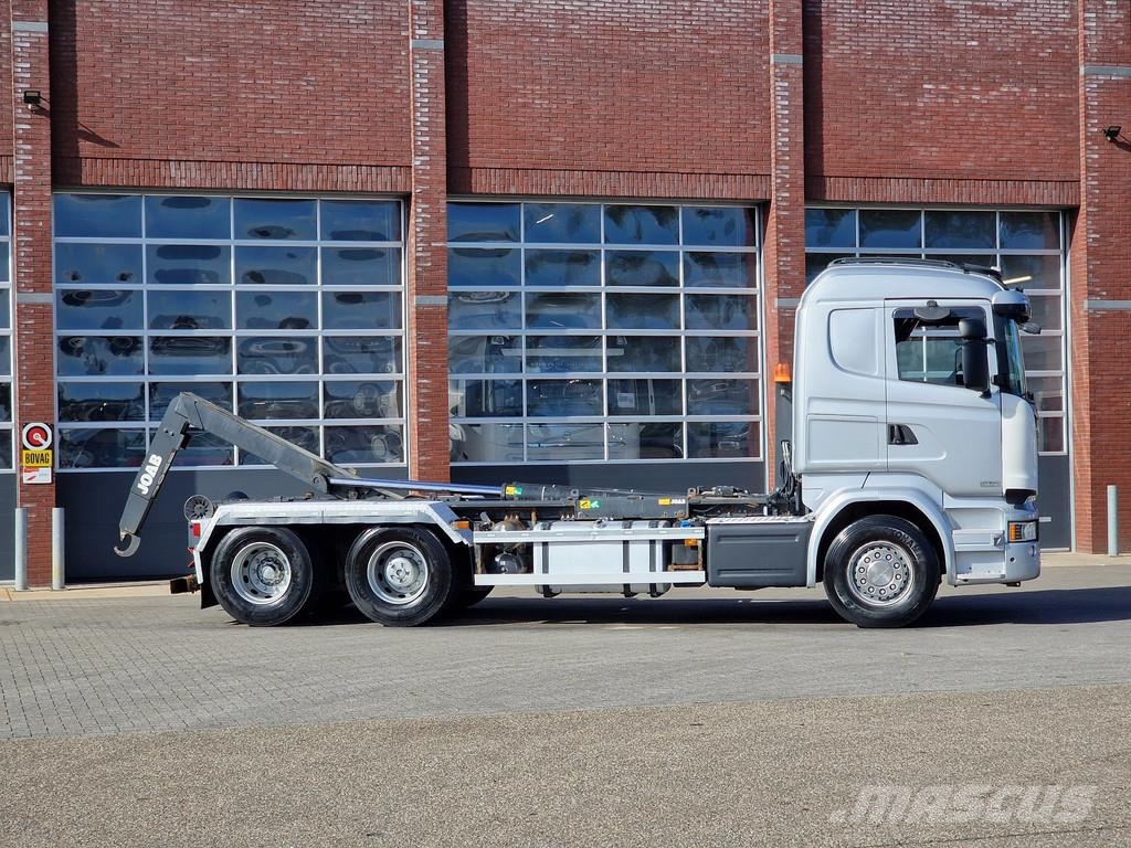 Scania R520 V8 6x2 - JOAB 20T Hooklift - Retarder - 4.50 Hook lift trucks