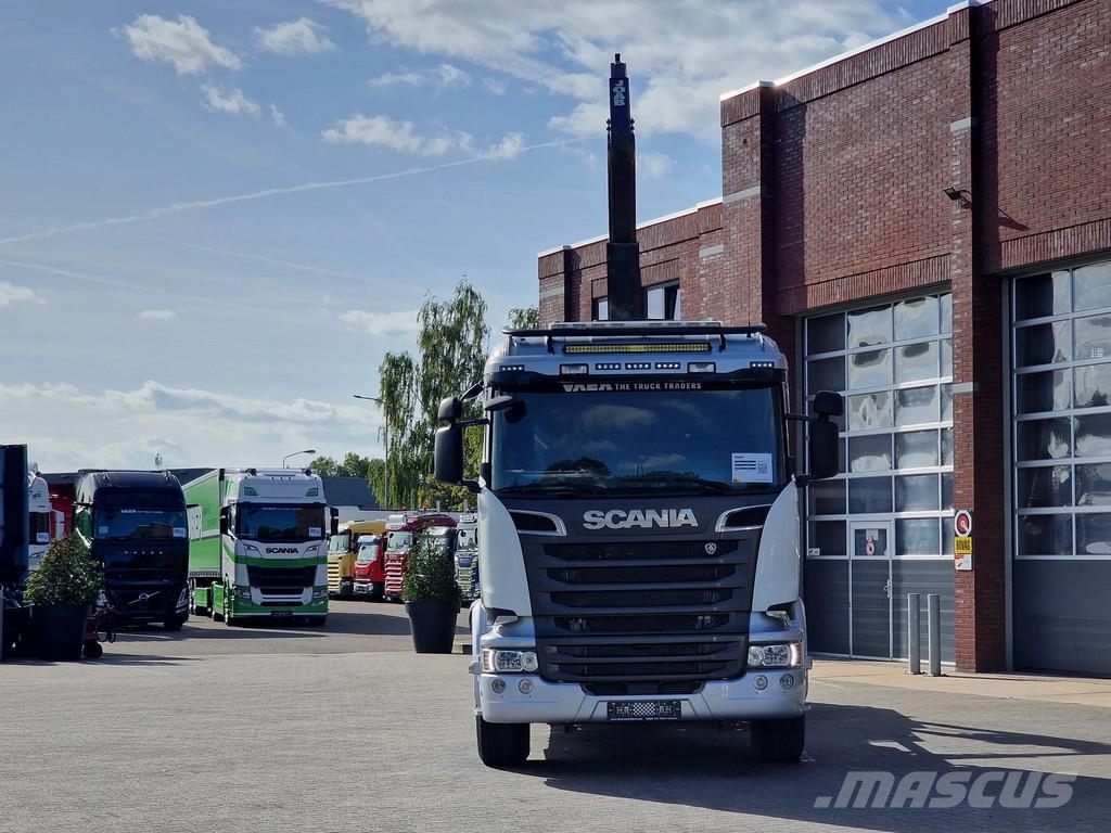 Scania R520 V8 6x2 - JOAB 20T Hooklift - Retarder - 4.50 Hook lift trucks
