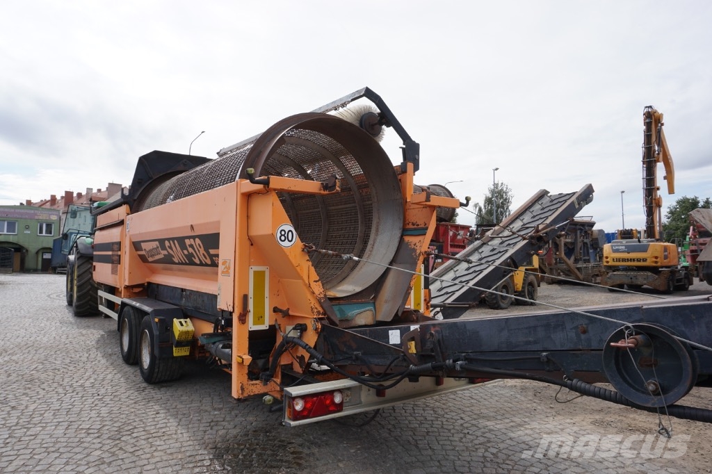 Doppstadt SM 518 Profi 移动式筛分机