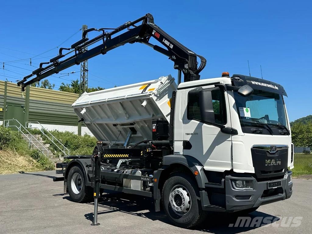 MAN TGM 18.320 MAN TGM 18.320 4x2 Euro6e Hiab X-HiDuo Bañeras basculantes usadas