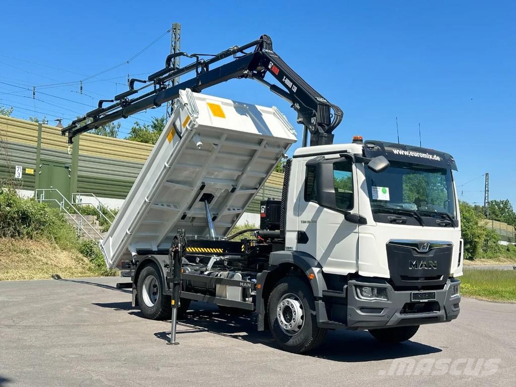 MAN TGM 18.320 MAN TGM 18.320 4x2 Euro6e Hiab X-HiDuo Bañeras basculantes usadas