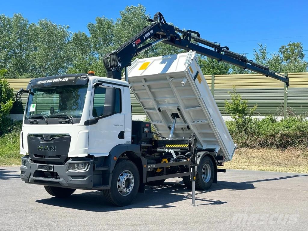 MAN TGM 18.320 MAN TGM 18.320 4x2 Euro6e Hiab X-HiDuo Bañeras basculantes usadas