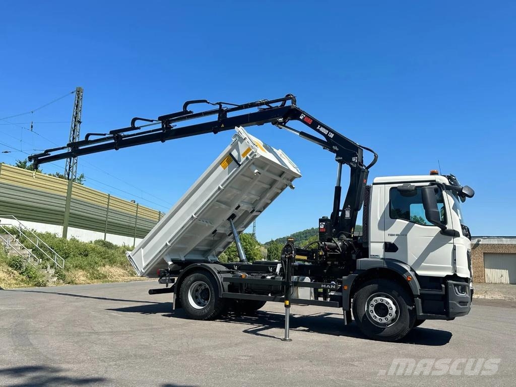MAN TGM 18.320 MAN TGM 18.320 4x2 Euro6e Hiab X-HiDuo Bañeras basculantes usadas
