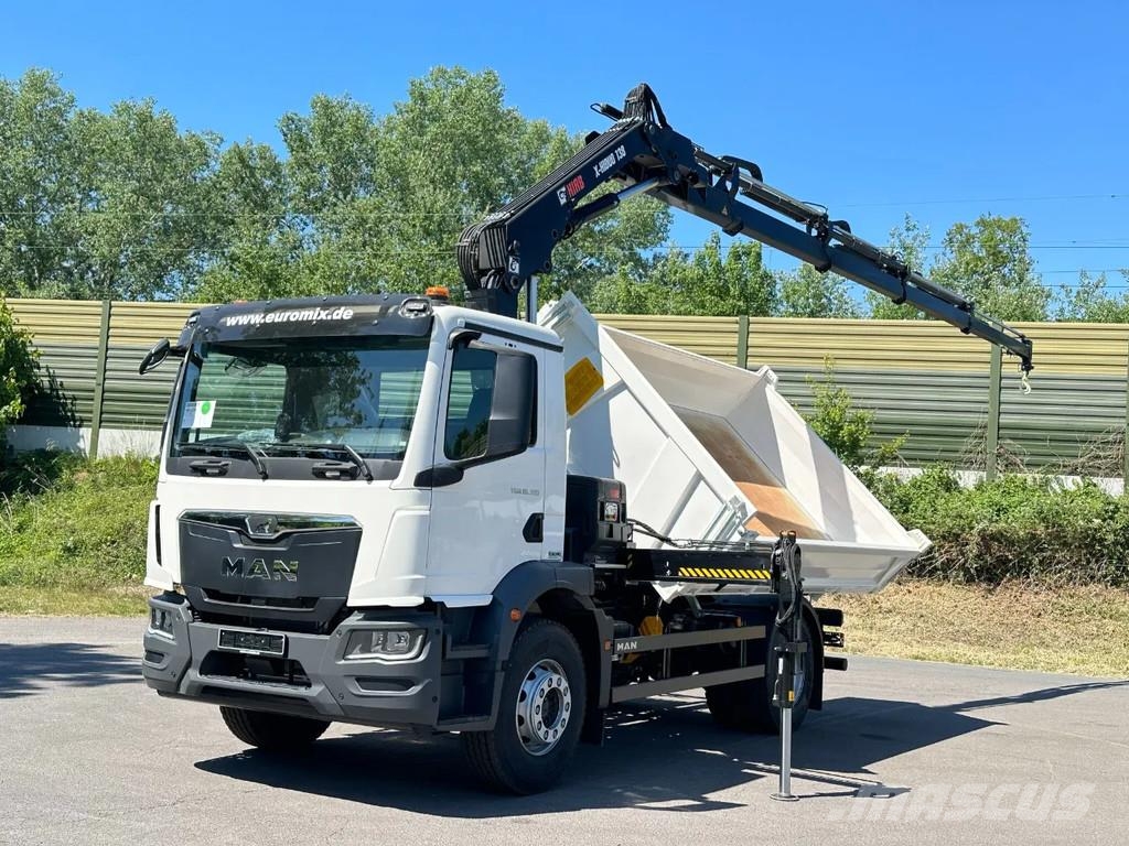 MAN TGM 18.320 MAN TGM 18.320 4x2 Euro6e Hiab X-HiDuo Tipper trucks