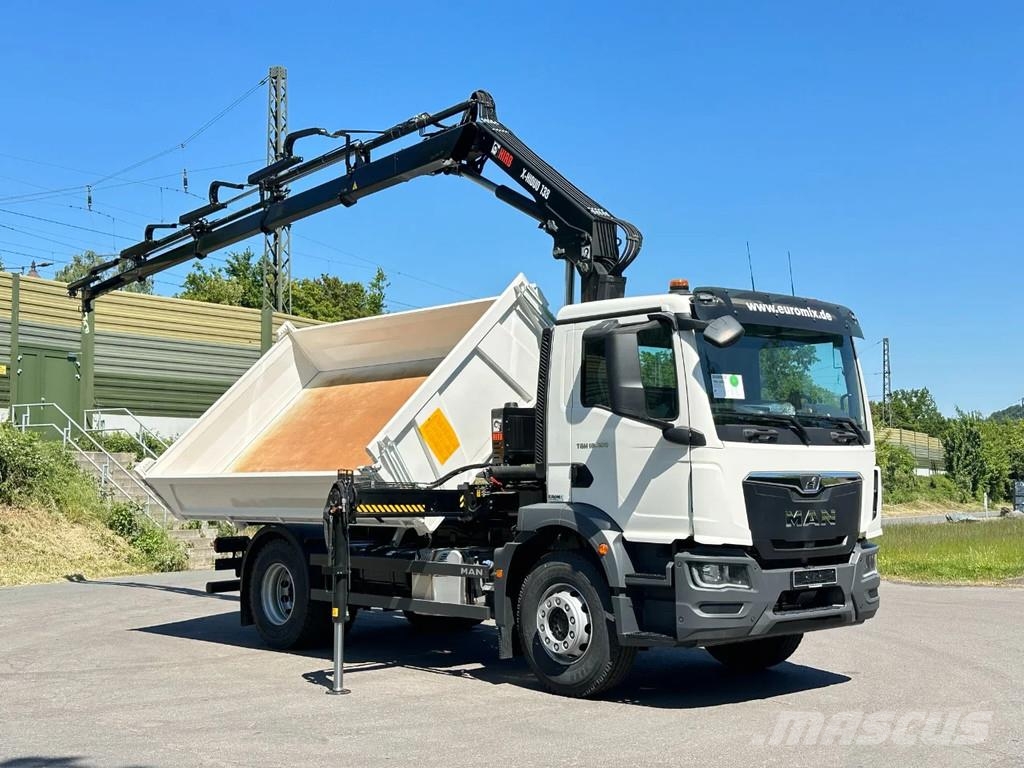 MAN TGM 18.320 MAN TGM 18.320 4x2 Euro6e Hiab X-HiDuo Bañeras basculantes usadas