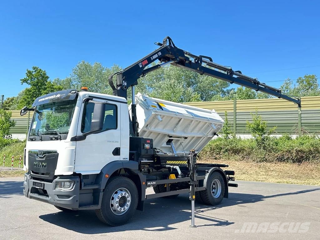 MAN TGM 18.320 MAN TGM 18.320 4x2 Euro6e Hiab X-HiDuo Bañeras basculantes usadas