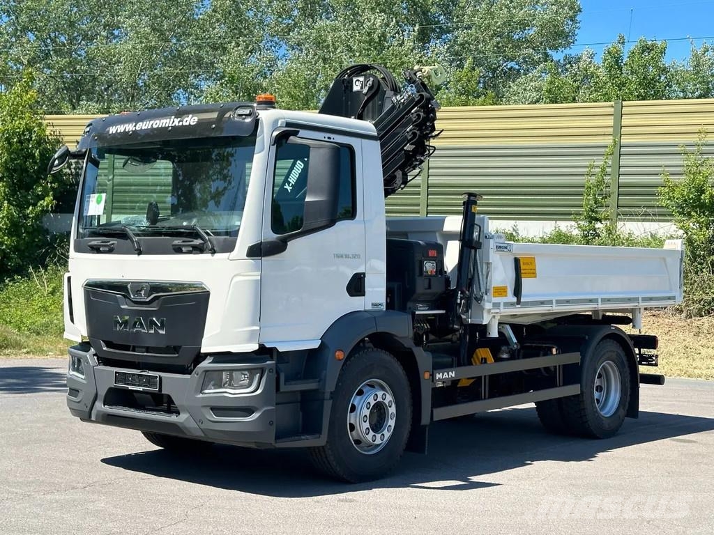 MAN TGM 18.320 MAN TGM 18.320 4x2 Euro6e Hiab X-HiDuo Tipper trucks