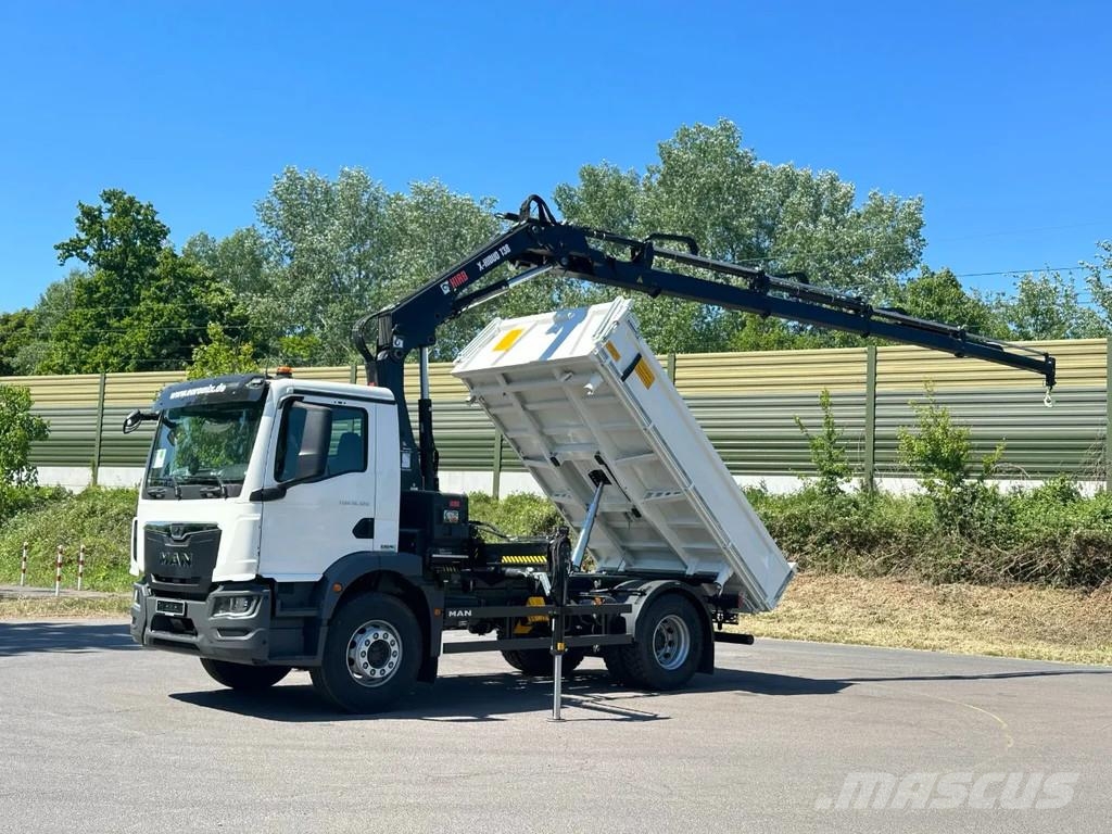 MAN TGM 18.320 MAN TGM 18.320 4x2 Euro6e Hiab X-HiDuo Bañeras basculantes usadas