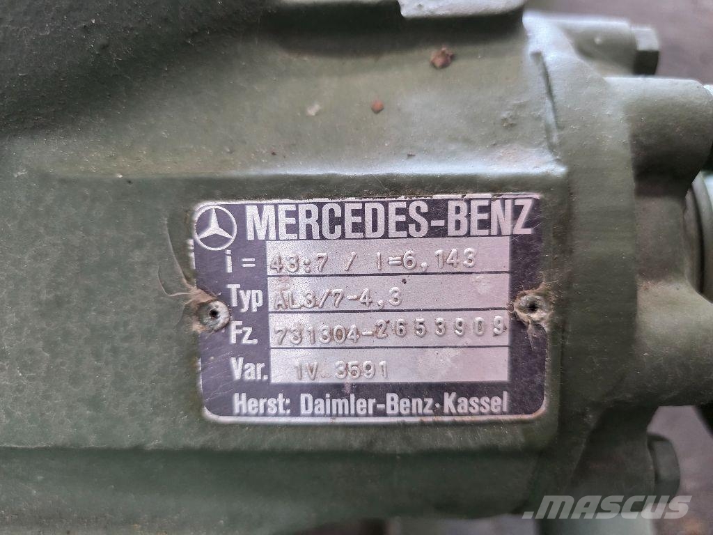 Mercedes-Benz AL 3/7-4,3 43:7 Driven Frontaxle Axles