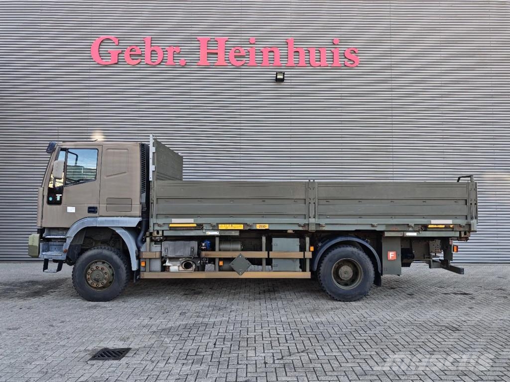 Iveco Eurotrakker 190E35W Cursor 4x4 平板栏板货车