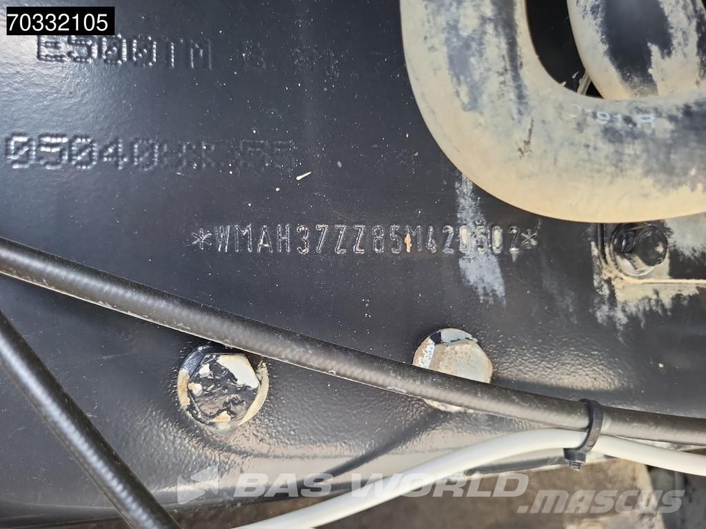 MAN TGA 35.390 8X4 19m3 tipper Steelsuspension Big-Axl Kipper