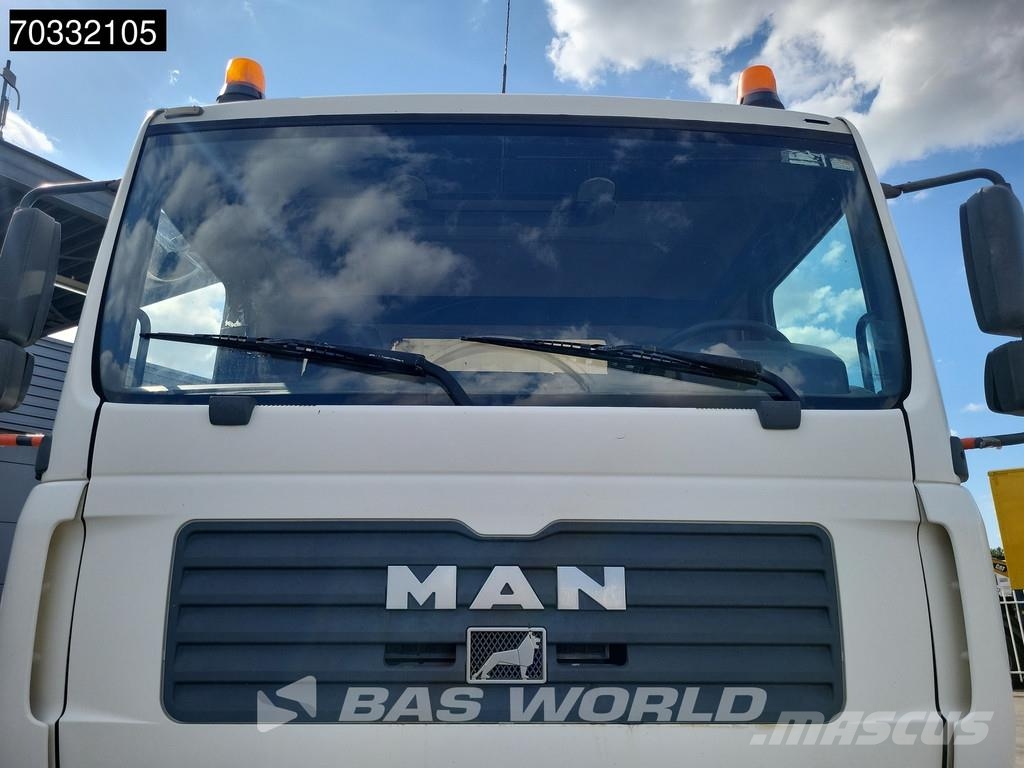 MAN TGA 35.390 8X4 19m3 tipper Steelsuspension Big-Axl Kipper